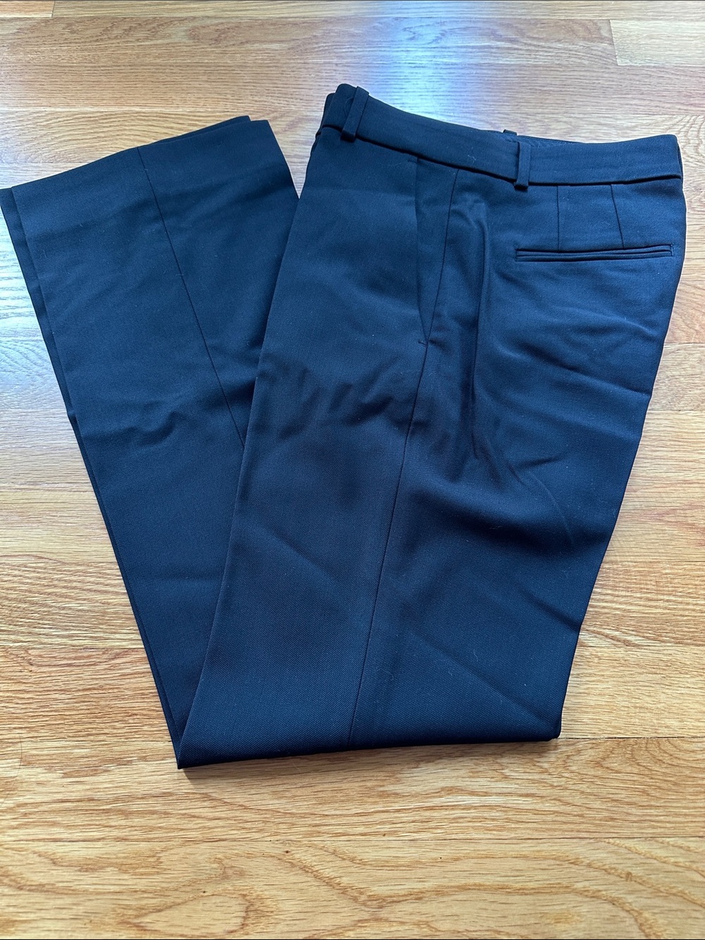 Club Monaco NWT Borrem Pants women’s Black Dress Trousers size 2 full length - Picture 4 of 9